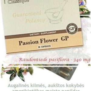 Passion Flower GP Santegra maisto papildas